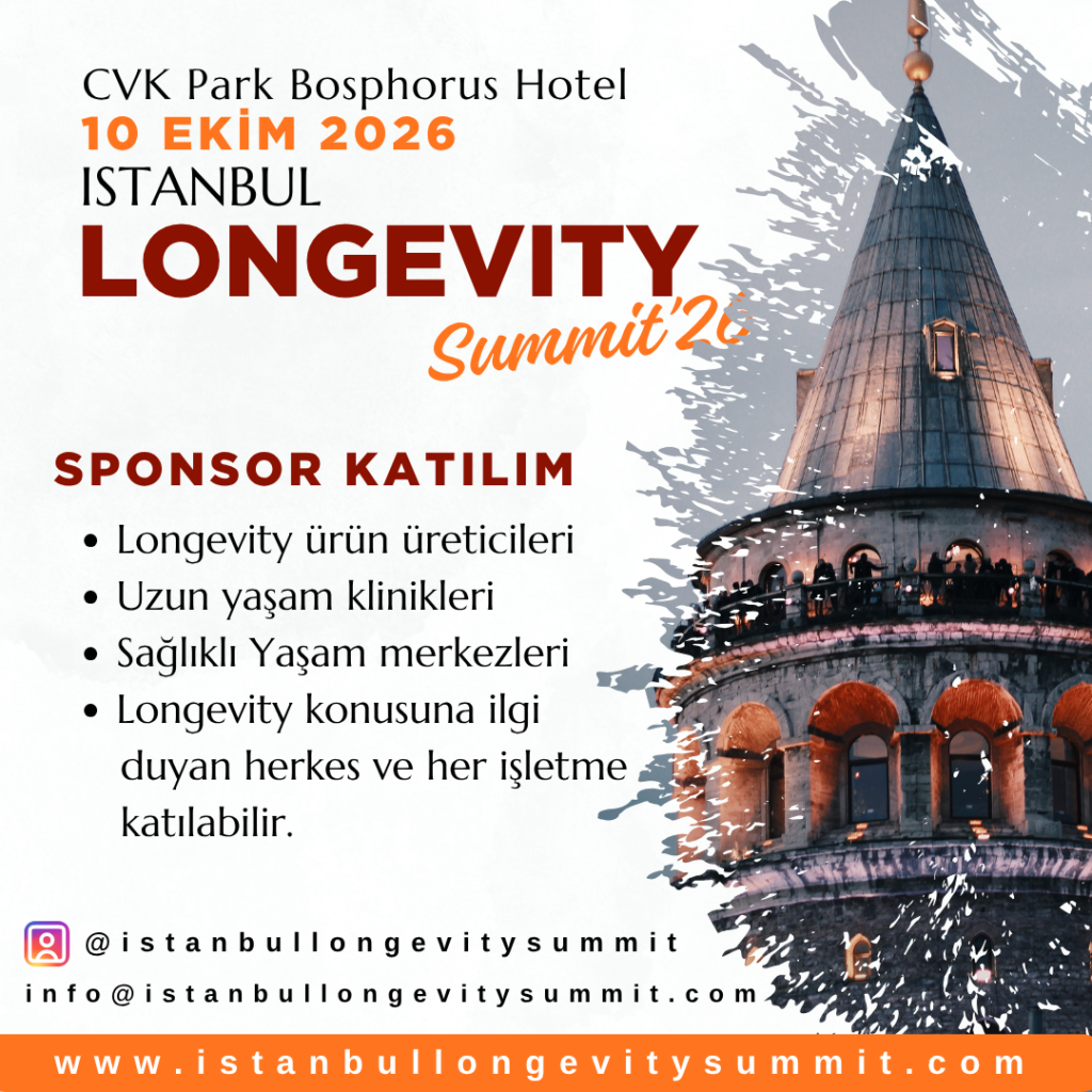 10 EKİM 2026 İstanbul Longevity Summit '26